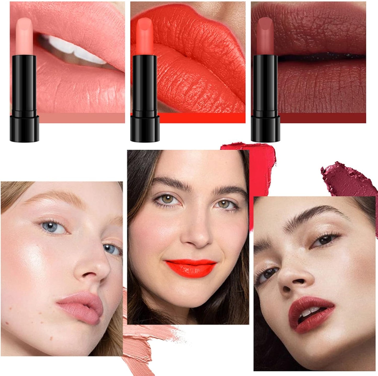 Kit De Maquillage Complet, Coffret Maquillage Femme, Kit Maquillage Femme, Lot Maquillage Avec Ombres Paupières, Rouge À Lèvre, Pinceaux, Brillant À Lèvres