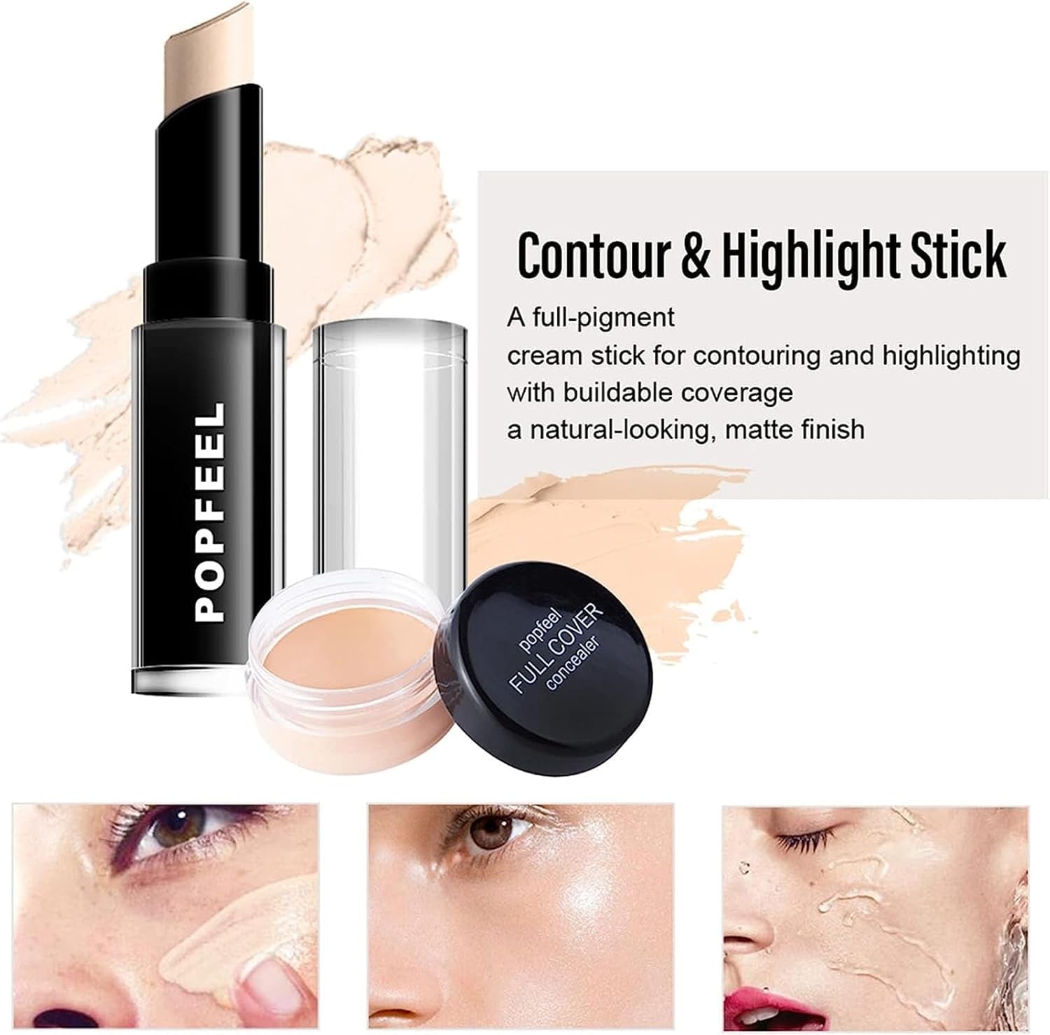 Kit De Maquillage Complet, Coffret Maquillage Femme, Kit Maquillage Femme, Lot Maquillage Avec Ombres Paupières, Rouge À Lèvre, Pinceaux, Brillant À Lèvres