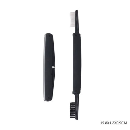 Eyelash Comb Eyelash Separator Tool Designed Eyelash Brush Separator with Comb Cover Eyelash Comb for Eyelash Makeup Brush