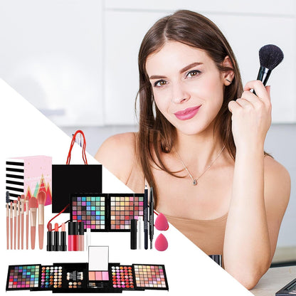 Transformez Votre Look avec le Kit de Maquillage Complet pour Femme - Tout en Un pour Débutantes et Pros!