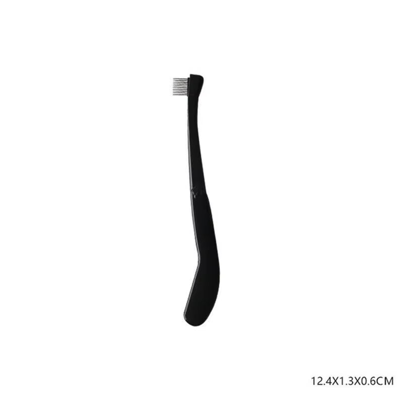 Eyelash Comb Eyelash Separator Tool Designed Eyelash Brush Separator with Comb Cover Eyelash Comb for Eyelash Makeup Brush