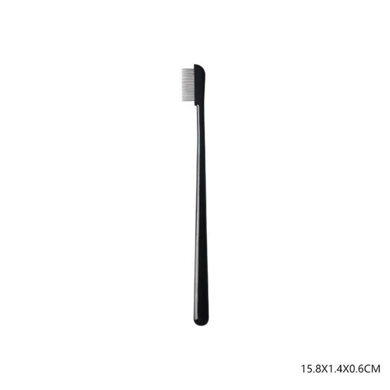 Eyelash Comb Eyelash Separator Tool Designed Eyelash Brush Separator with Comb Cover Eyelash Comb for Eyelash Makeup Brush