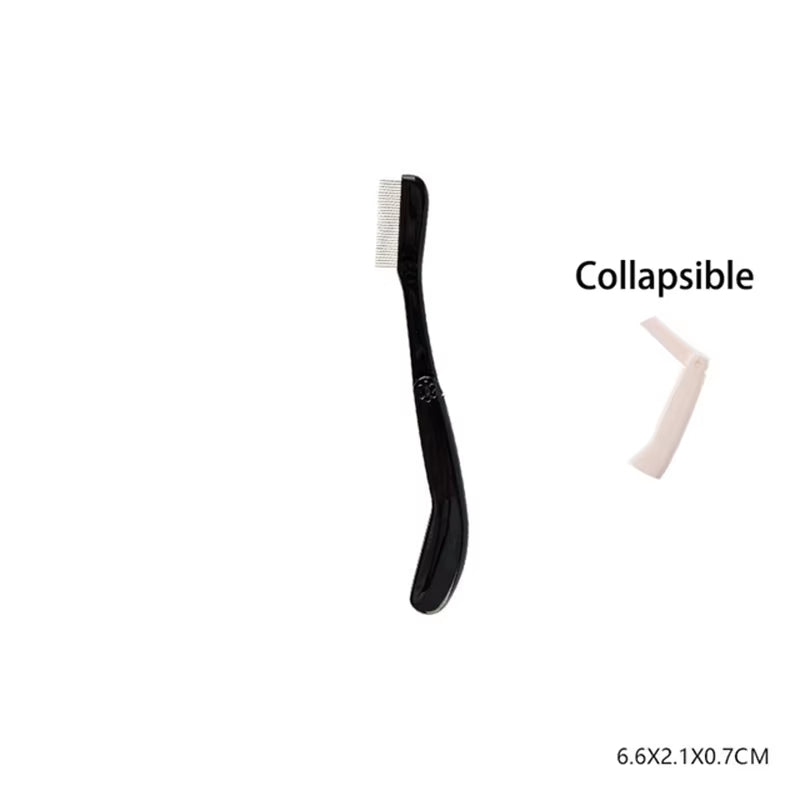 Eyelash Comb Eyelash Separator Tool Designed Eyelash Brush Separator with Comb Cover Eyelash Comb for Eyelash Makeup Brush