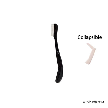 Eyelash Comb Eyelash Separator Tool Designed Eyelash Brush Separator with Comb Cover Eyelash Comb for Eyelash Makeup Brush