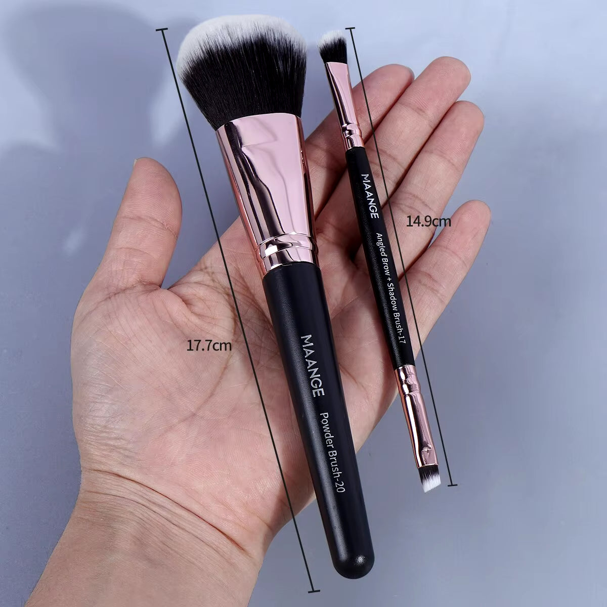 20Pcs Makeup Brushes with Box Professional Cosmetic Powder Eye Shadow Foundation Blush Blending Beauty Tool for Women